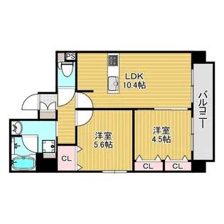 メゾン アッシュ【3階】の間取り