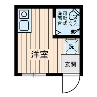光立荘【1階】の間取り