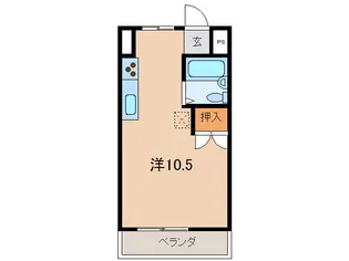 エルカワムラ【1階】の間取り