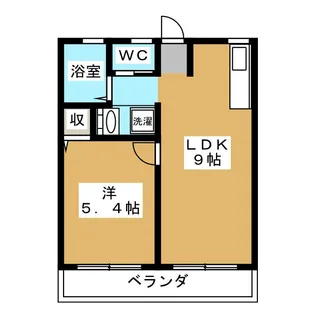 パークテラス蟹江【4階】の間取り