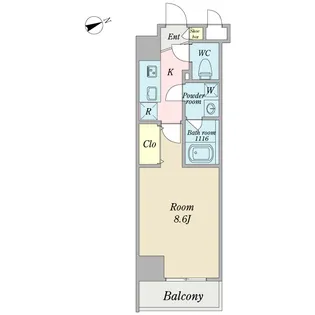 OLIVE.N【2階】の間取り
