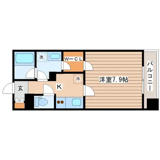 プライムアーバン仙台北目町【13階】の間取り