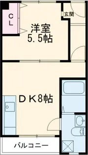 コーポ寿【3階】の間取り