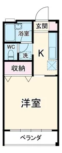 コーポ茨塚【2階】の間取り