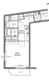 アーデン北沢【2階】の間取り