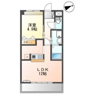 アメニティライフ川島【2階】の間取り