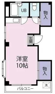 ジョイスタックコーポ【2階】の間取り