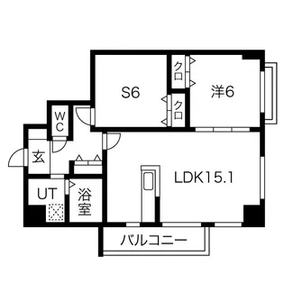アンフィニX【3階】の間取り