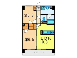 プロスペラール シーティオ【3階】の間取り