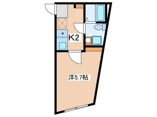 サンセリテ池袋【5階】の間取り