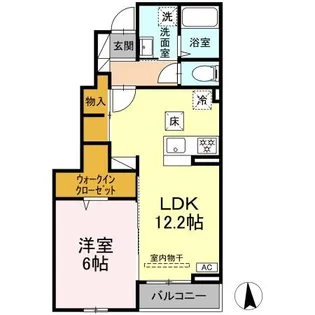 ゆずの樹【1階】の間取り