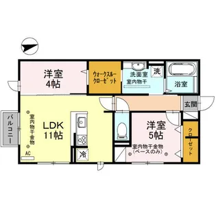 Philosophy(フィロソフィー)【2階】の間取り