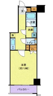 GENOVIA隅田川westSKYGARDEN【5階】の間取り