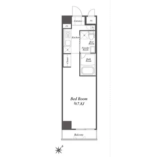 ブルーノコート蒲田【9階】の間取り