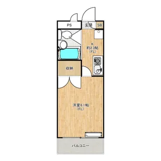 エミネント二子玉川【2階】の間取り