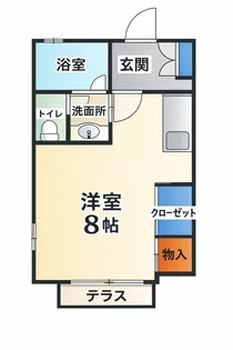 アルファクレス【1階】の間取り