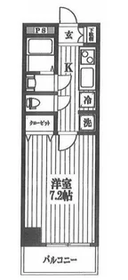 エスコート日本橋人形町【2階】の間取り