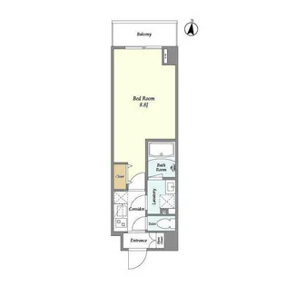 ラクラス中野富士見町【3階】の間取り