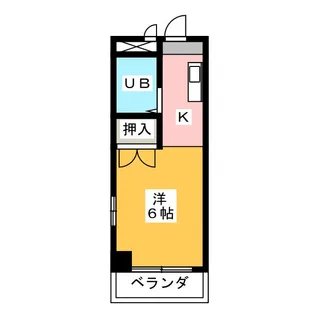 ハイムあいざわ【3階】の間取り