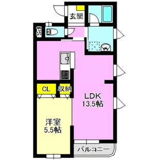 サンライフ ケンズヴィラ【2階】の間取り