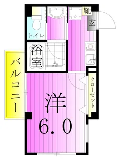 レジデンス リーベ【1階】の間取り