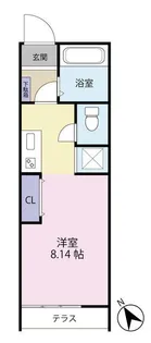 サンシャイン南町田【2階】の間取り