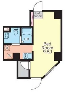 Bloom Tower Ueno【4階】の間取り