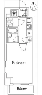 ルーブル蒲田参番館【5階】の間取り