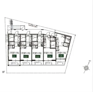 メルディア与野本町IIA【1階】の間取り