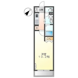 ファミリア池上【2階】の間取り