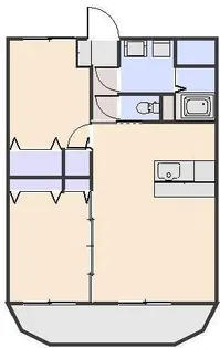 ブレインマンション壱番館【3階】の間取り