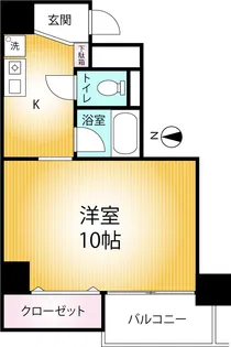 カムフォート登戸I【4階】の間取り