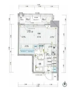 AXAS東京EAST【5階】の間取り