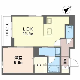 TRUST MAISON 京【2階】の間取り