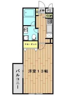 DEPARTURE【2階】の間取り