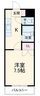 浅井ビル(元八事3丁目)【4階】の間取り