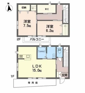プロヌーヴ高岡の間取り
