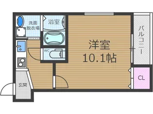 フジパレス千里丘駅東【2階】の間取り