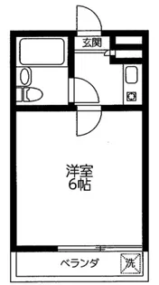 サンライトコーポ【2階】の間取り
