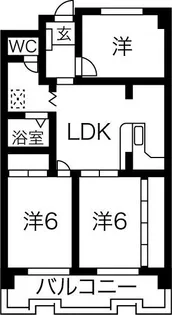ルミエールI【2階】の間取り