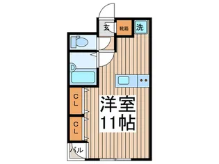 コスモパレ【1階】の間取り