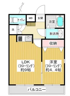 Cloud2【3階】の間取り