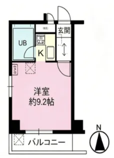パルムハウス南大塚【5階】の間取り