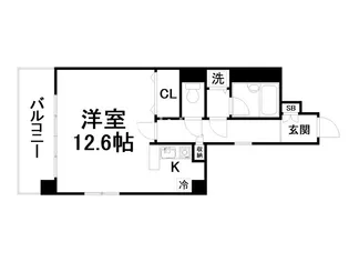 インペリアル御池【2階】の間取り
