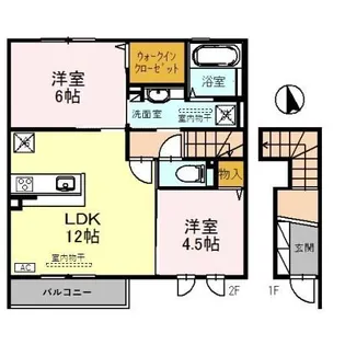 布水の里 Bの間取り