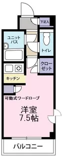 ベルディオ【3階】の間取り