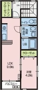 Feliz(フェリス)【2階】の間取り
