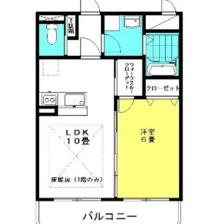 ラフェリアーナ・kisakiI【1階】の間取り