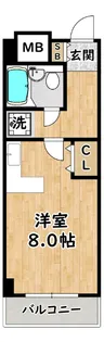 ダイアパレス塚本II【6階】の間取り