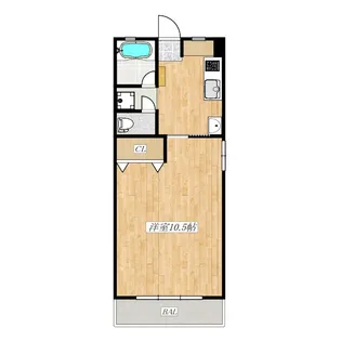 ムラカミ川口ビル【4階】の間取り